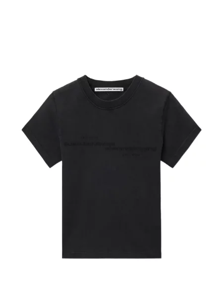Tricou Alexander Wang cu autograf negru