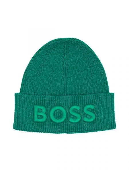 BOSS ORANGE Sapka Afox gyapjú hozzáadásával narancsszínű