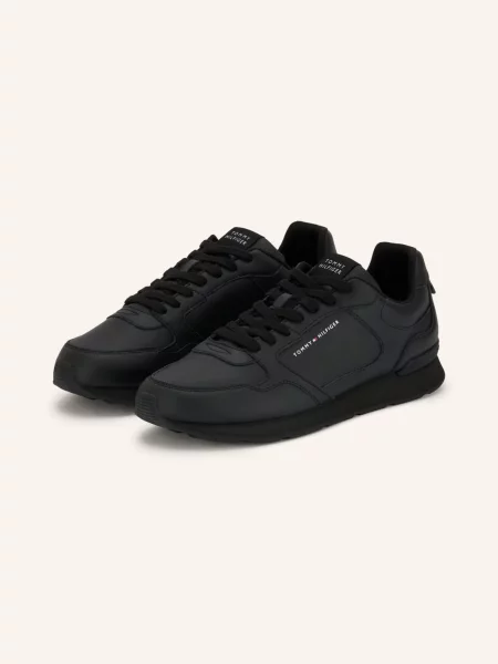 Tommy Hilfiger Sneakersy schwarz czarne