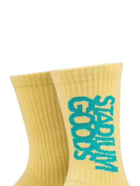 Skarpety Stadium Goods z logo żółte