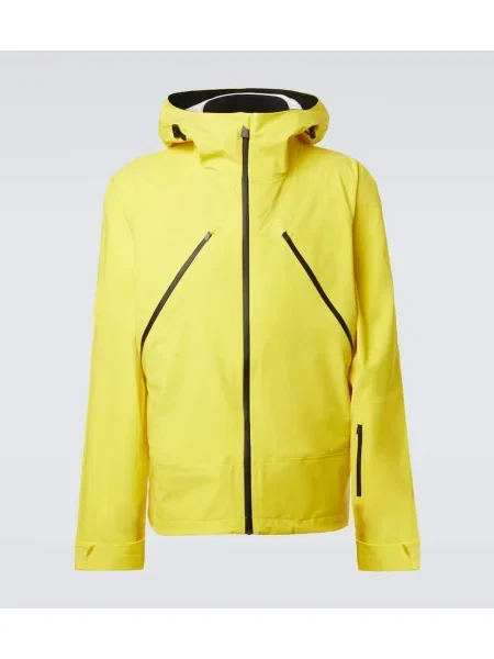 Jeździć na nartach kurtka narciarska Aztech Mountain żółta