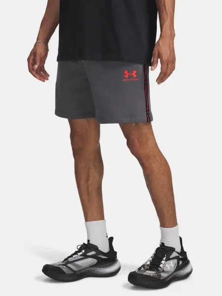 Pantaloni scurți Under Armour din fleece scurte negru