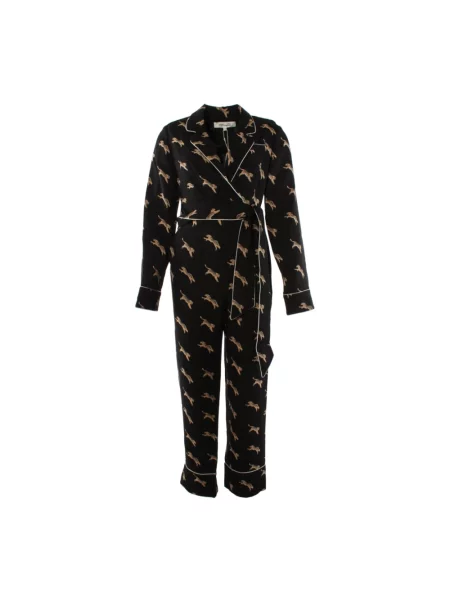 Kombinezon Diane Von Furstenberg w tygrysie prążki czarny