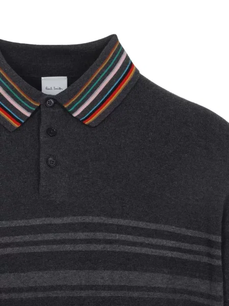 Pulover Paul Smith cu dungi gri
