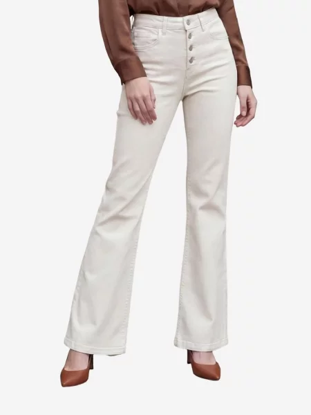 My fashion Džíny přírodní bílá