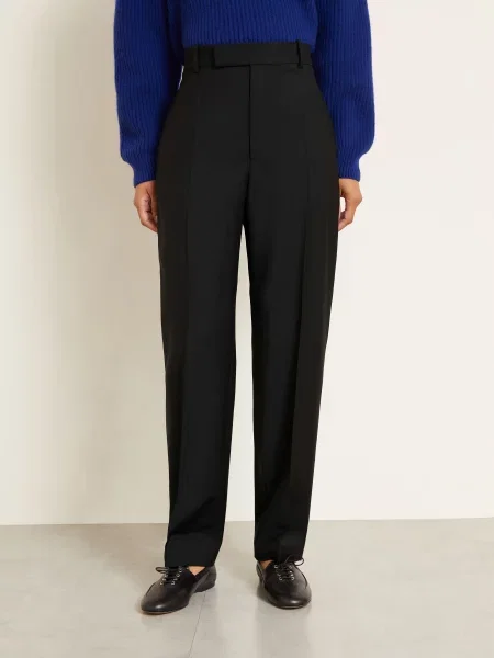 Jil Sander Marlene Kalhoty černá