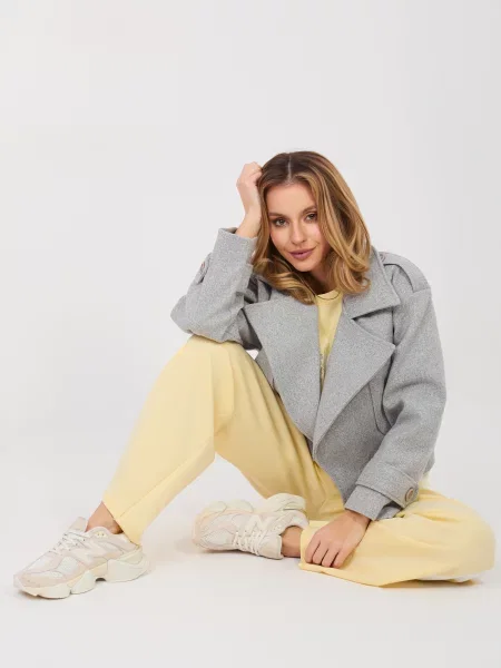 Spodnie dresowe Rue Paris szare