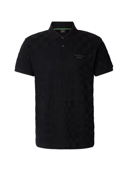BOSS Tricou polo PS Spirit 70 negru