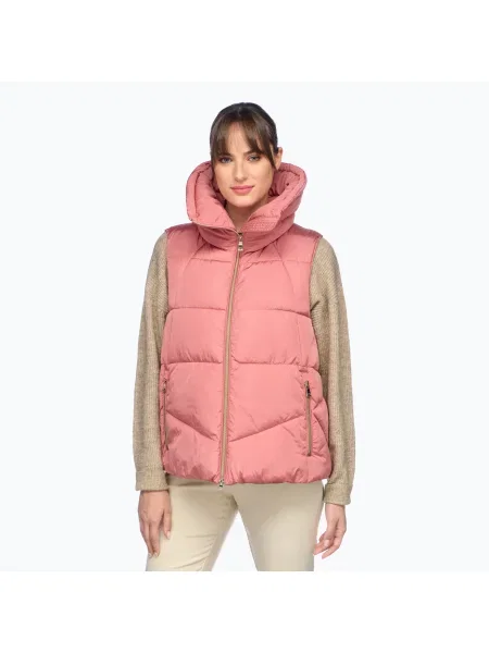 Női mellény Geox Damiana dusty rose Damiana rózsaszín
