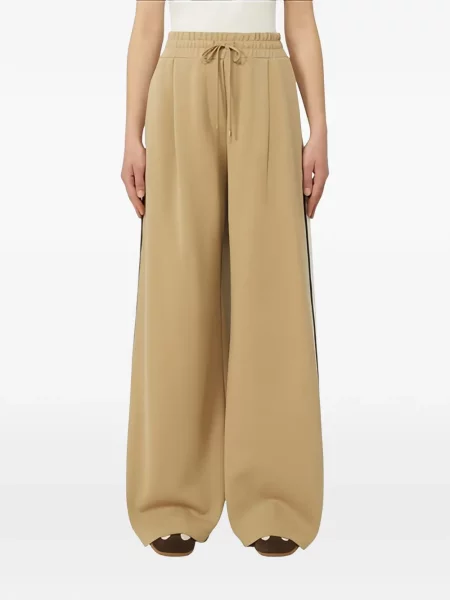 Pantaloni Weekend Max Mara cu cordon maro