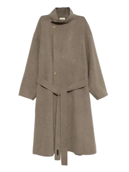 Płaszcz Fear Of God dwurzędowy brązowy
