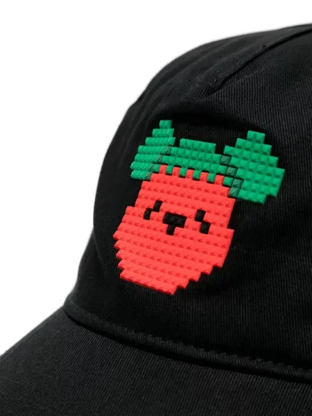 Kepurė su snapeliu Mostly Heard Rarely Seen 8-bit juoda