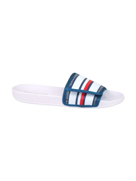 Šľapky Tommy Hilfiger biela
