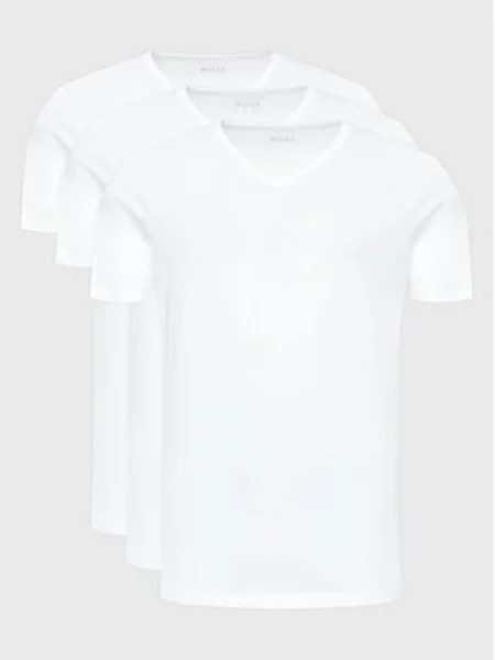 BOSS BLACK Tricou Classic alb