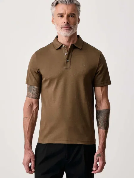 Tricou polo Michael Kors verde