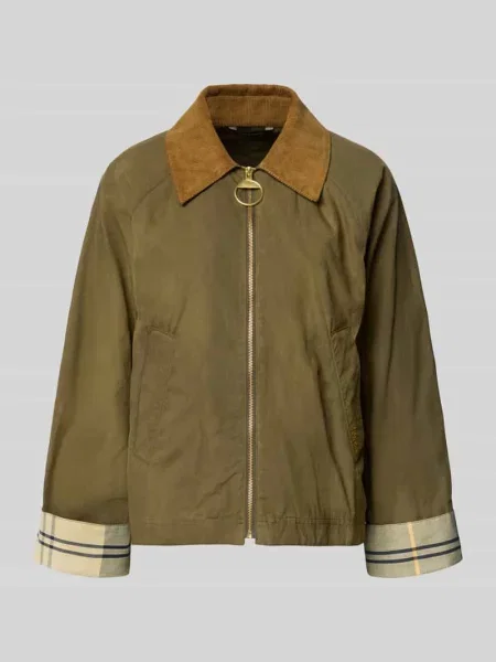 Woskowany kurtka Barbour casual zielona