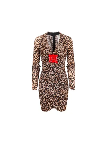 Sukienka Blumarine brązowa