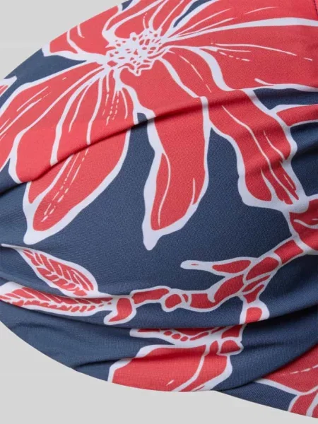Góra od bikini z detalem węzła model Camolo Underwire' Barts niebieskie