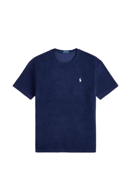 Ριγέ δερμάτινος κάλτσες Polo Ralph Lauren με κορδόνι μαύρο