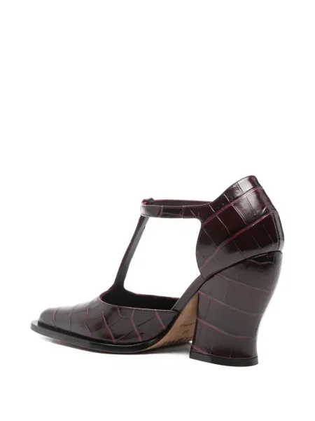 Pantofi cu toc Loewe roșu