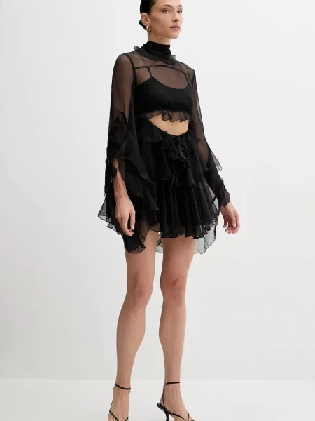 Bardot rochie negru