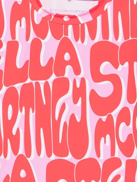 Koszulka dziecięca Stella Mccartney różowa