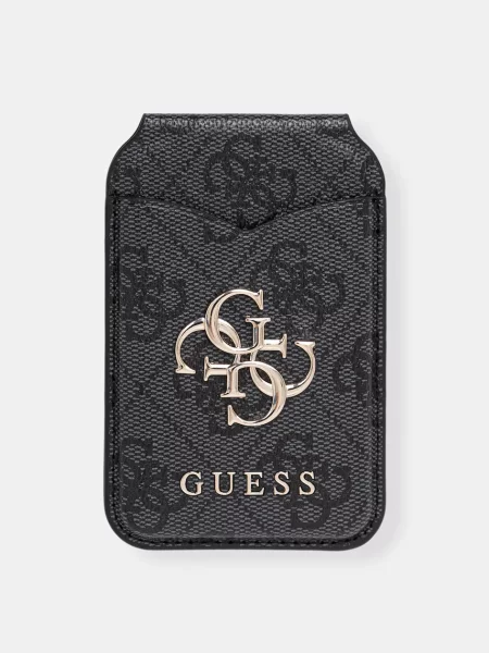 Guess etui za kartice siva