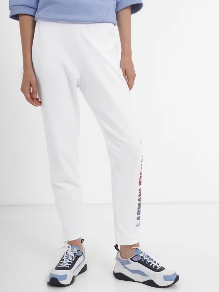 Спортивные штаны Armani Exchange белые