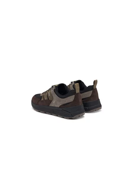 Sneakersy Geox U Spherica B Abx Tmavo hnedá