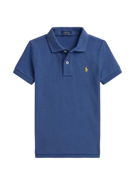 Koszulka polo dziecięca Polo Ralph Lauren niebieska