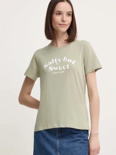Футболка Pepe Jeans EFFIE зелений