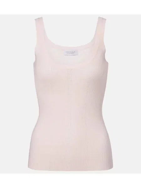 Top Gabriela Hearst de lână roz