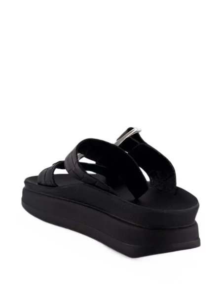Sandale Fantasy Sandals s platformom sa kopčom crna