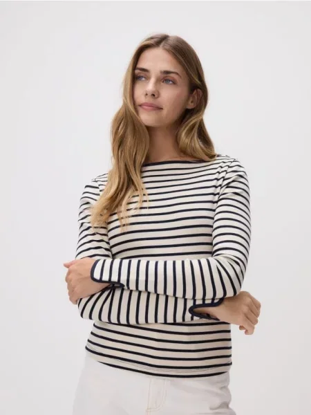 Reserved Longsleeve w wielobarwny