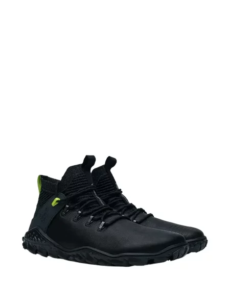 Sneakerși Vivobarefoot din piele negru