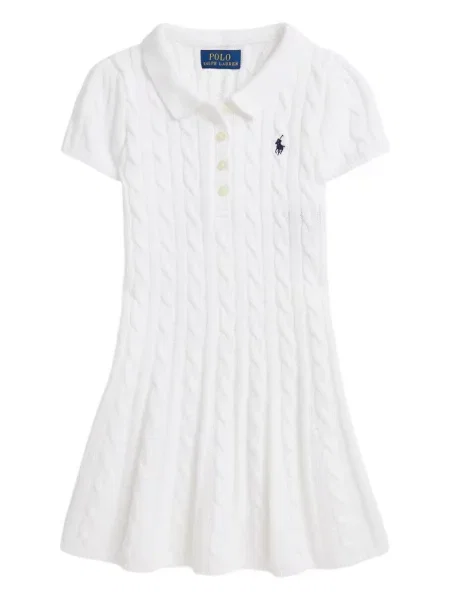 Sukienka dziecięca Polo Ralph Lauren biała