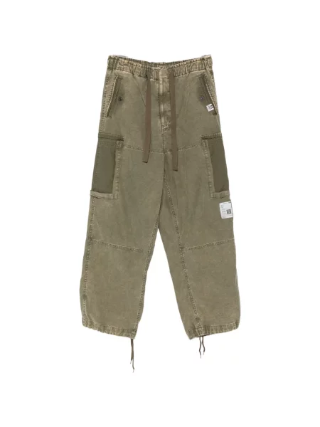 Cargo kalhoty Maison Mihara Yasuhiro zelené