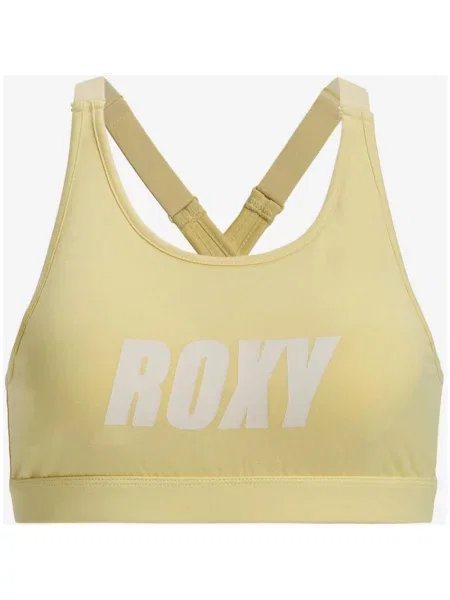 Biustonosz sportowy Roxy Everyday Flow S żółty