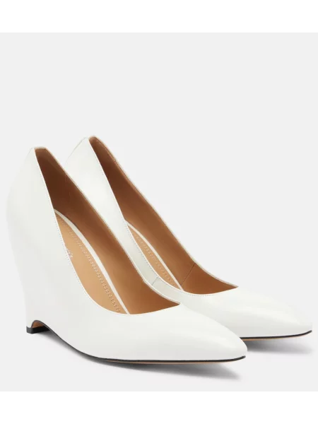 Pantofi cu toc Maison Margiela din piele alb