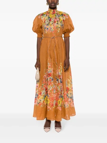 Maxi suknele Zimmermann ruda