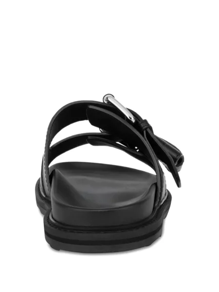 Sandale Moschino cu cataramă negru