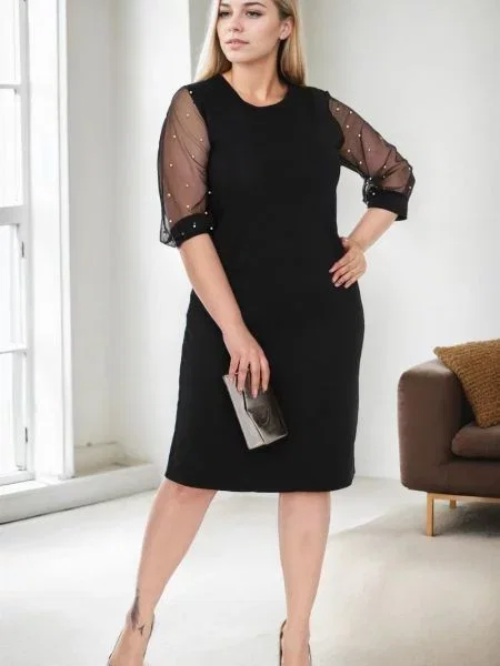 Rochie Dewberry de costum negru