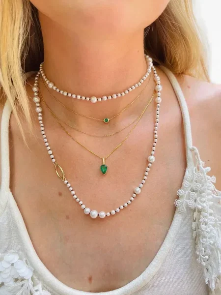 Colier Yi Collection galben