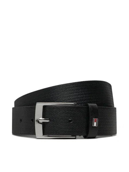 Кожен Tommy Hilfiger мъжки черно