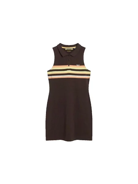 Tricou polo Superdry maro