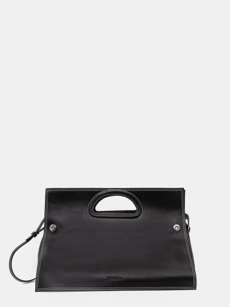 MAX&Co. geantă de piele negru
