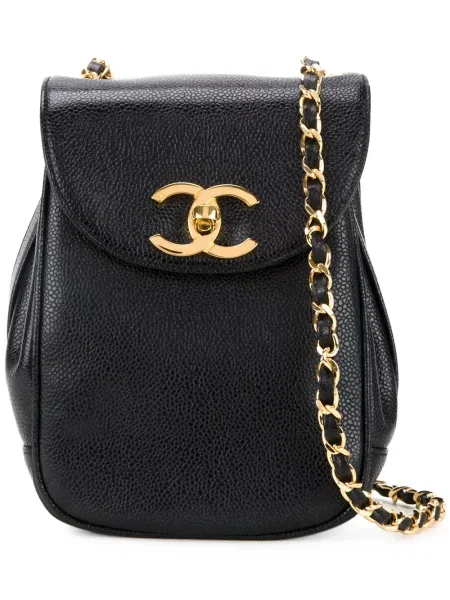 Crossbody kabelka Chanel Pre-owned černá