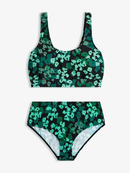 Bikini bustier 2 części czarne