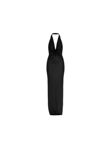 Długa sukienka maxi Dsquared2 czarna