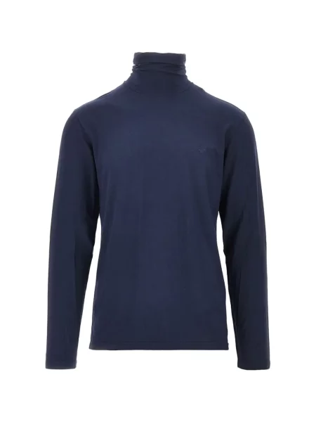 Lung tricou Ea7 Emporio Armani albastru